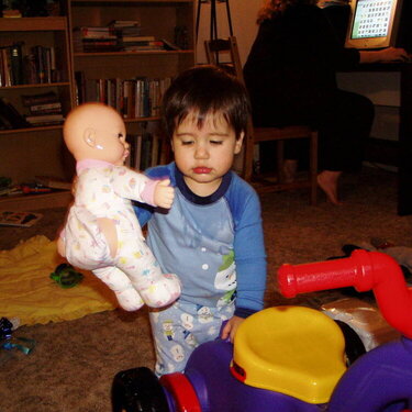 Berkay&#039;s baby doll from Grandma
