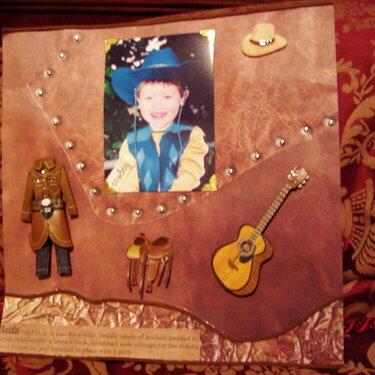 My Grandson, Brett&#039;s Cowboy Pages