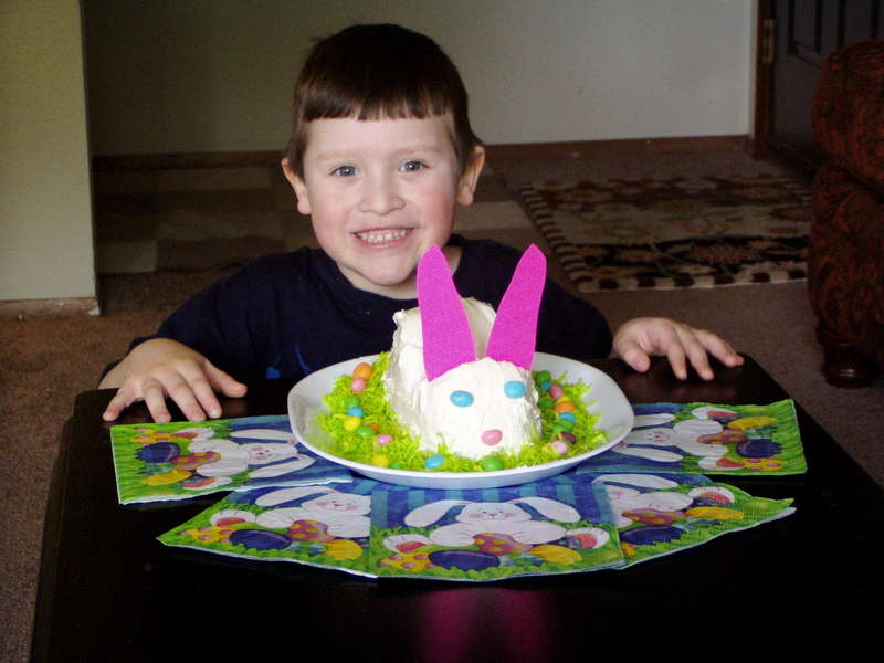 Brett&#039;s Bunny Cake at Easter