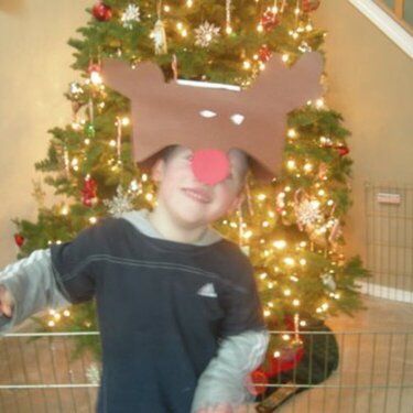 Brettdoulf the Red Nosed Reindeer!