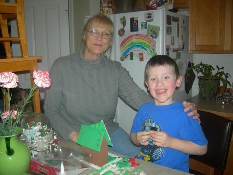 Grandma &amp; her Brett on Christmas Eve