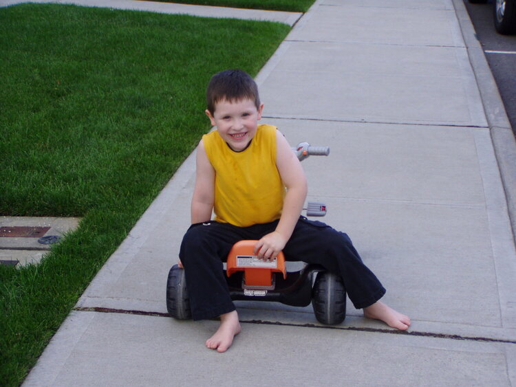 My Grandson, Brett. Labor Day 07