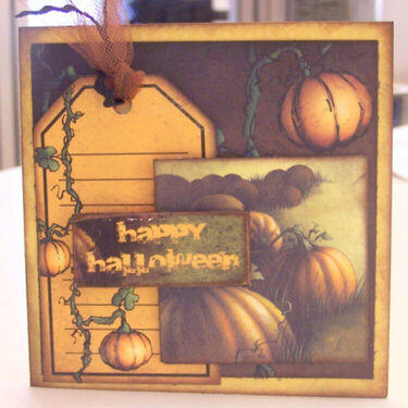 &quot;Happy Halloween&quot; Card &quot;Rusty Pickle Thriller&quot;