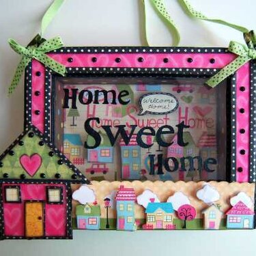 Home Sweet Home Sign *My Little Shoebox*