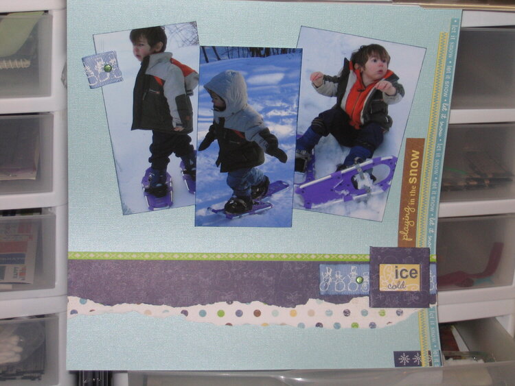 Snowshoe layout side two