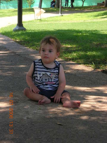 Ziv at the park