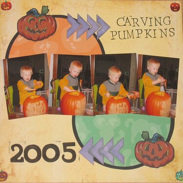 Carving Pumpkins 2005 F