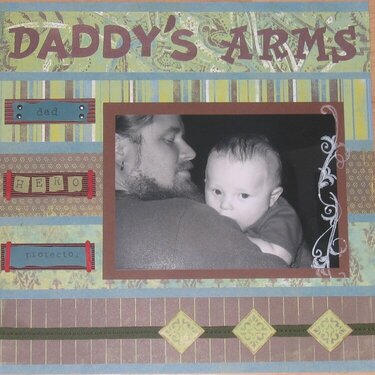 Daddy&#039;s arms