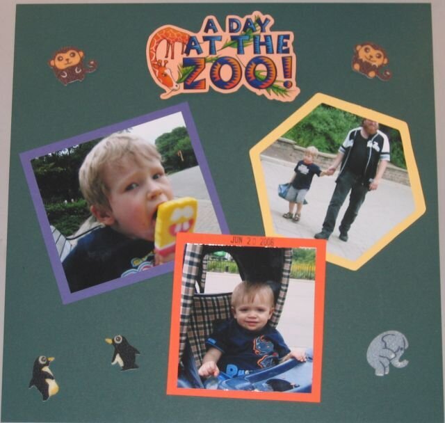 A Day at the Zoo p1 - family album