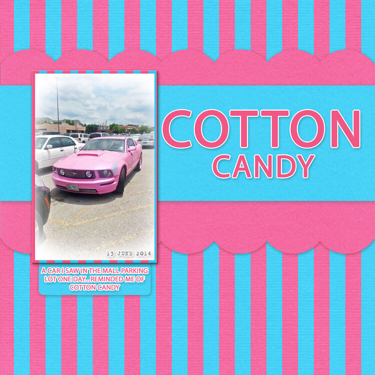 Family Album 2014: Cotton Candy Car