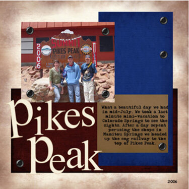 Pikes Peak-Pg 1