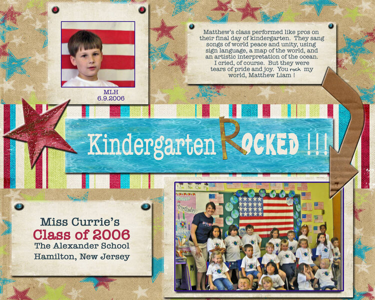 Kindergarten Rocked