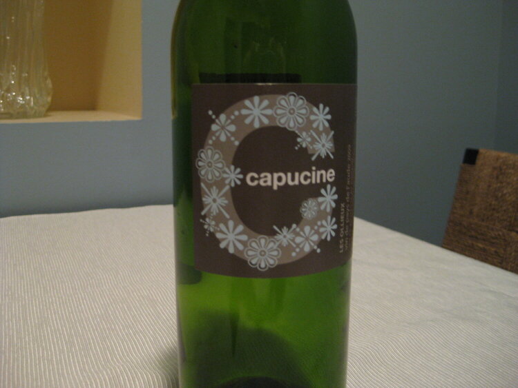 capucine wine!