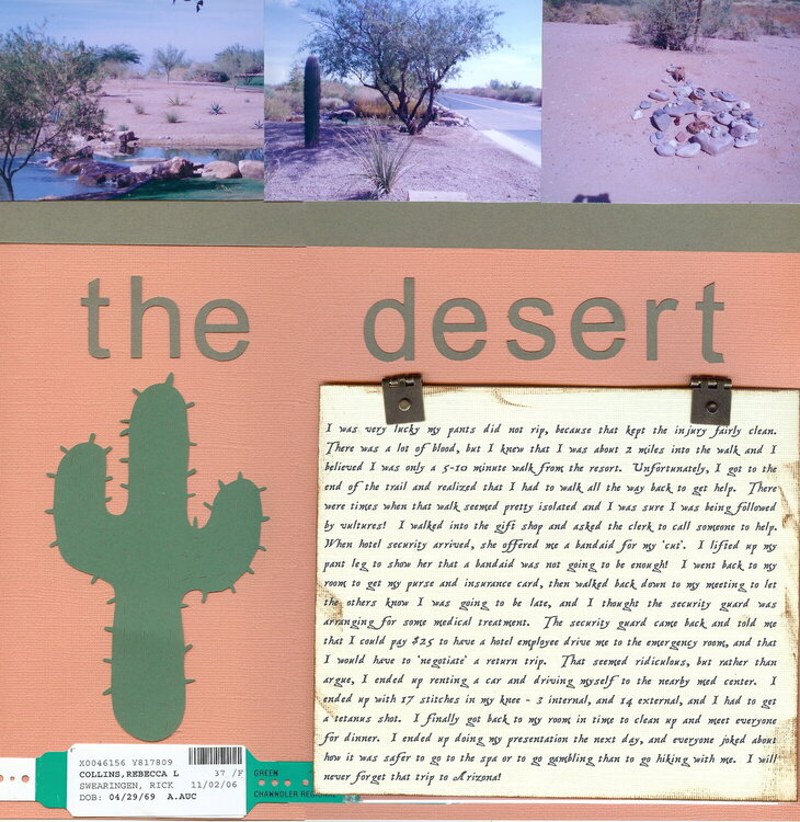 walk in the desert