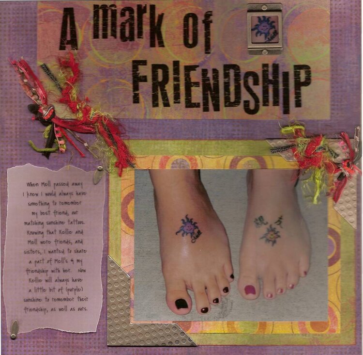 Contest Entry #2-Mark of Friendship