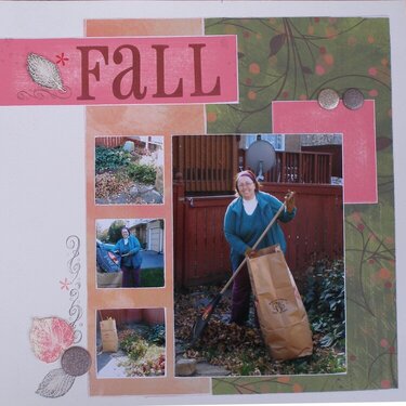Fall Layout - left page