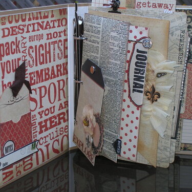 Inside of the Teresa Collins World Traveler Album