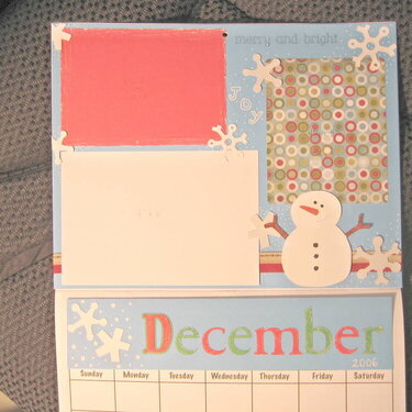 Baby Calendar-December