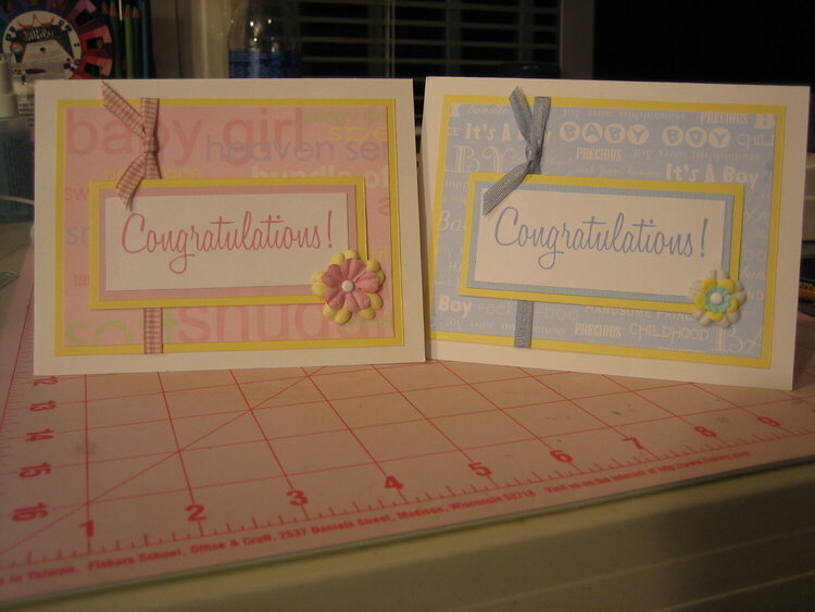 New Year Baby cards