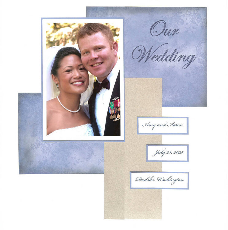 Wedding Title Page