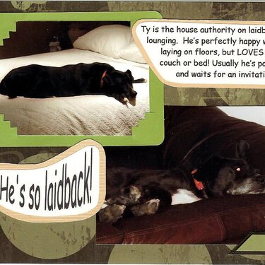 Laidback Dog left side