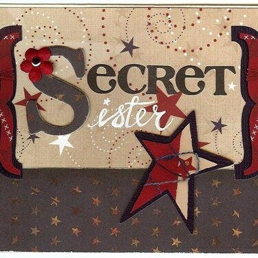 Secret Sister Card