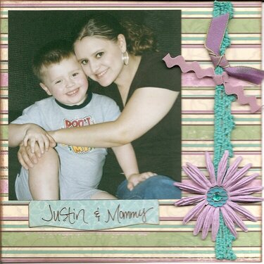 Mother&#039;s Day 2007 - Me &amp; Justin