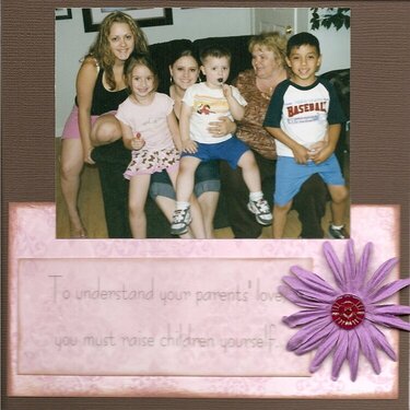 Mother&#039;s Day 2007 - Grammi, Nana, Me &amp; Kids