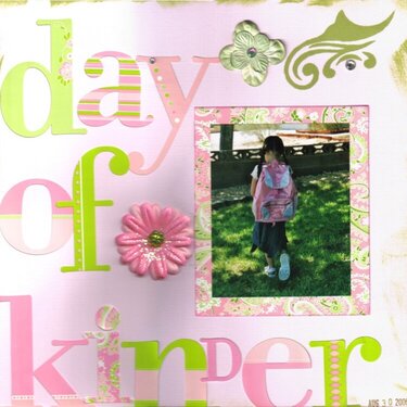 Sabrina&#039;s First Day Of Kindergarten #4