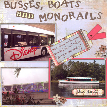 Busses, Boats and Monorails - 1