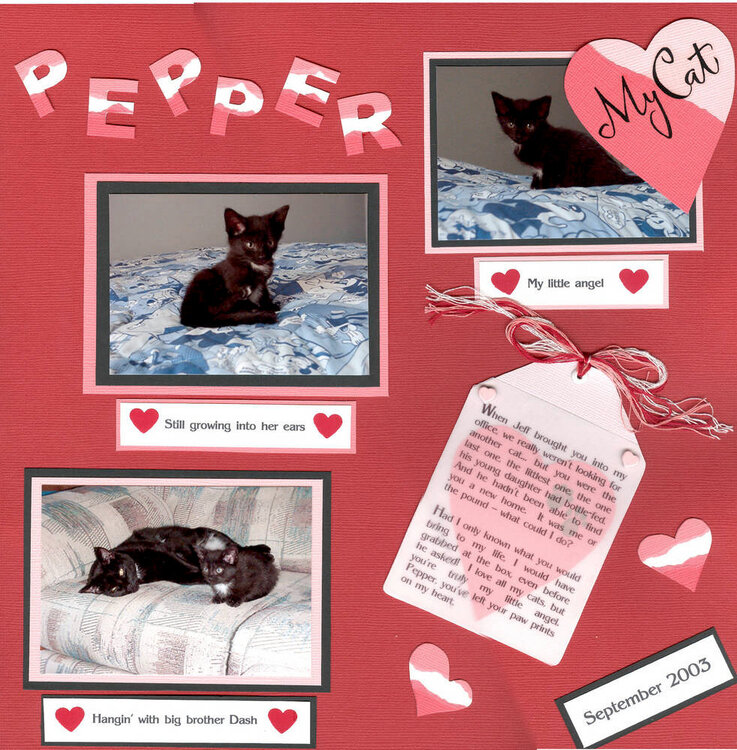 Pepper, page 1