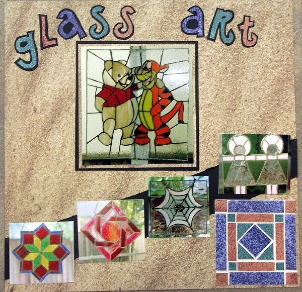Glass Art  **March 05 Becky Higgins attempt**