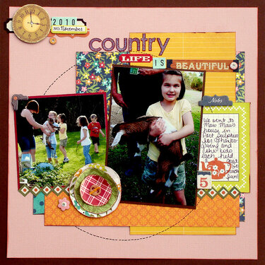 Country Life Is Beautiful (Scraptastic Club)