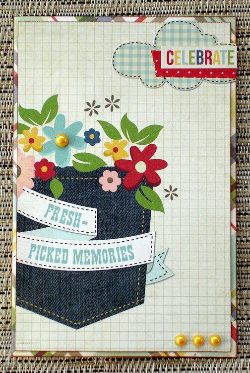 Celebrate Memories Card 1 (Scraptastic Club)