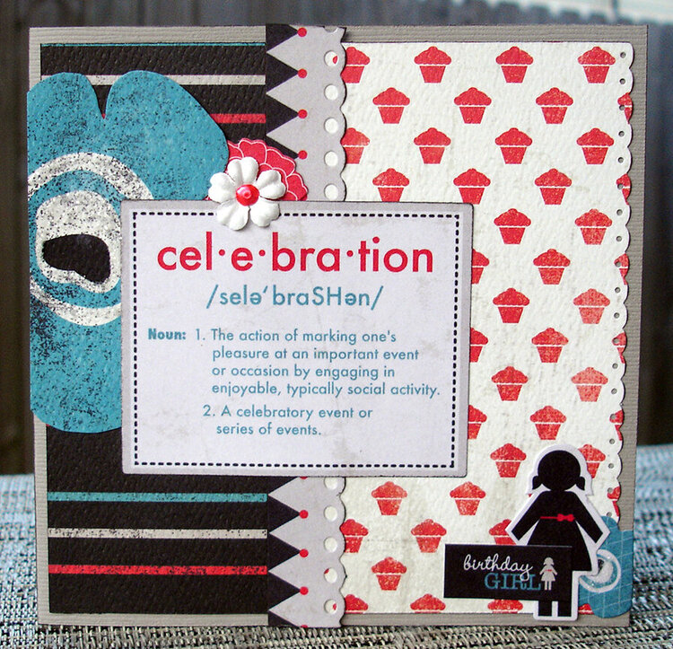 Celebration Card (Scraptastic Club)