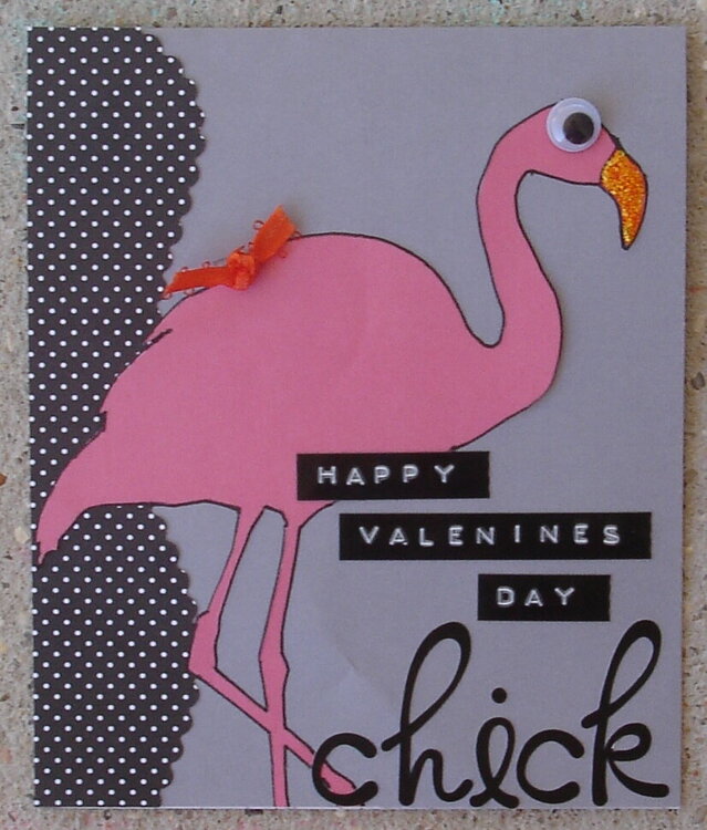 Happy Valentine&#039;s Day Chick