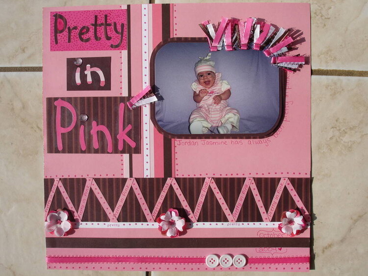 Pretty in Pink- June Sketch Challenge