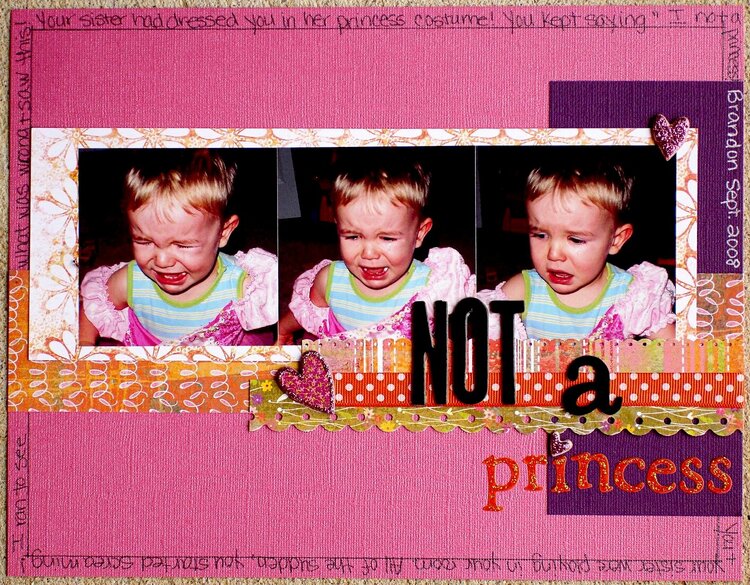 NOT a princess