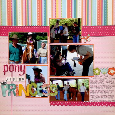 Pony Riding Princess