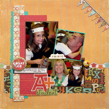 A+ Student (August Scraptastic Club)
