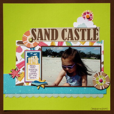 Sand Castle (Scraptastic Club)