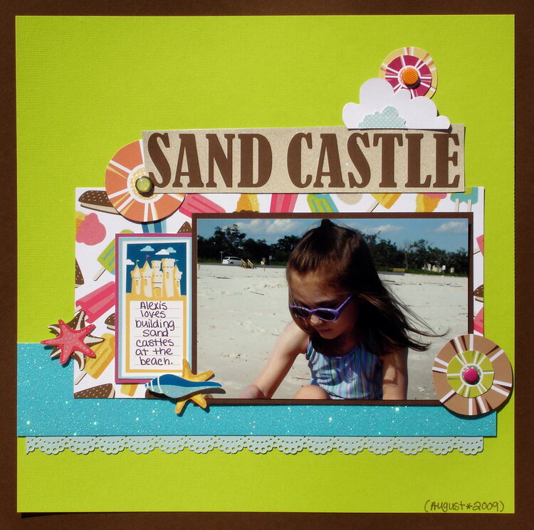 Sand Castle (Scraptastic Club)