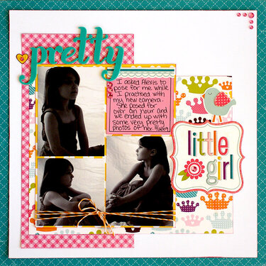 Pretty Little Girl (Scraptastic Club)