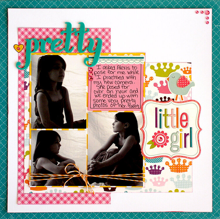 Pretty Little Girl (Scraptastic Club)