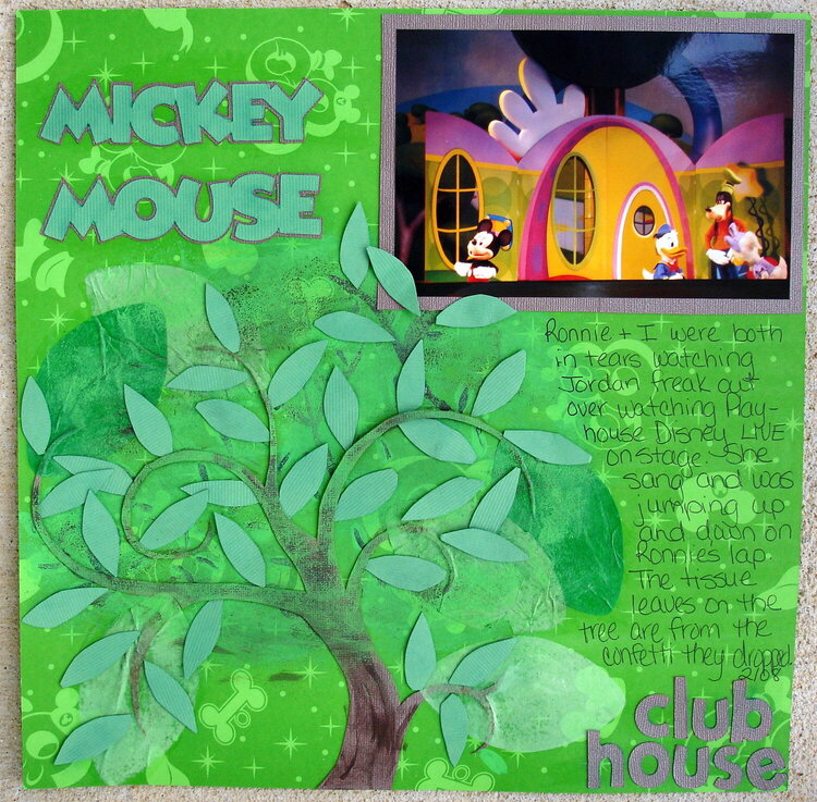 Mickey Mouse Club House-Hybrid Tree