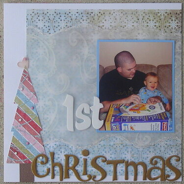 1st Christmas-Brandon&#039;s Baby Album