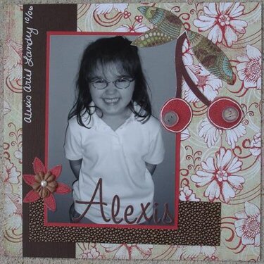 Alexis-8x8 Circle Journal