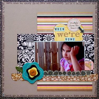 When We&#039;re Home (Scraptastic Club)
