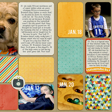 Project Life 2014: Week Three