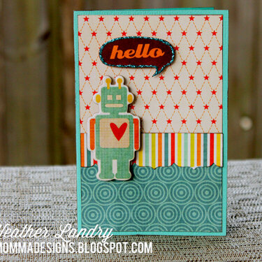 Hello Robot Card